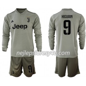Fotbalový Dres Juventus HIGUAIN 9 Dětské Venkovní 2018/19 Dlouhý Rukáv